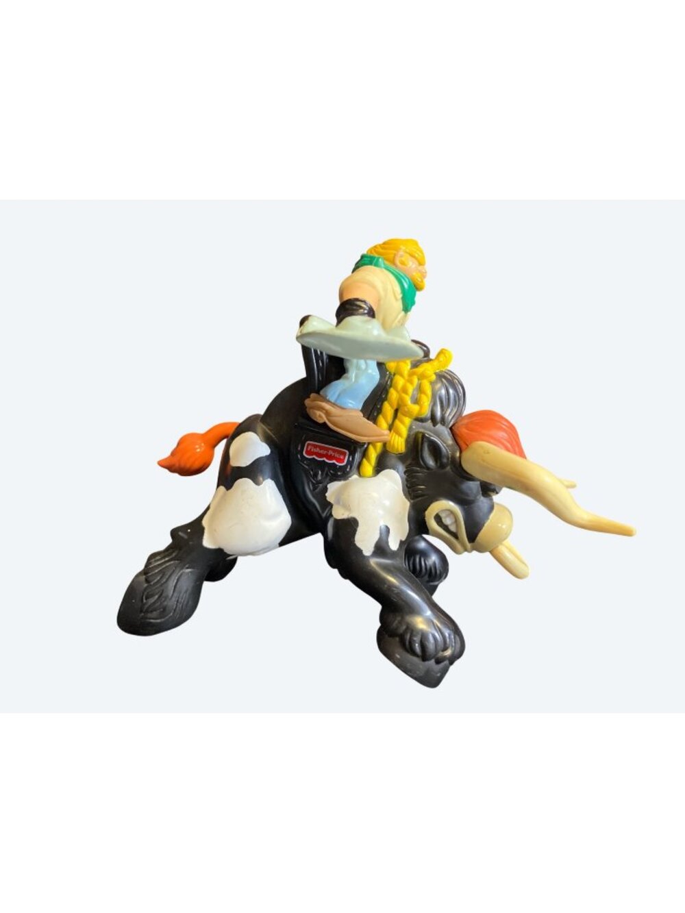 1996 Fisher-Price Great Adventures Buckaroo Bull Set